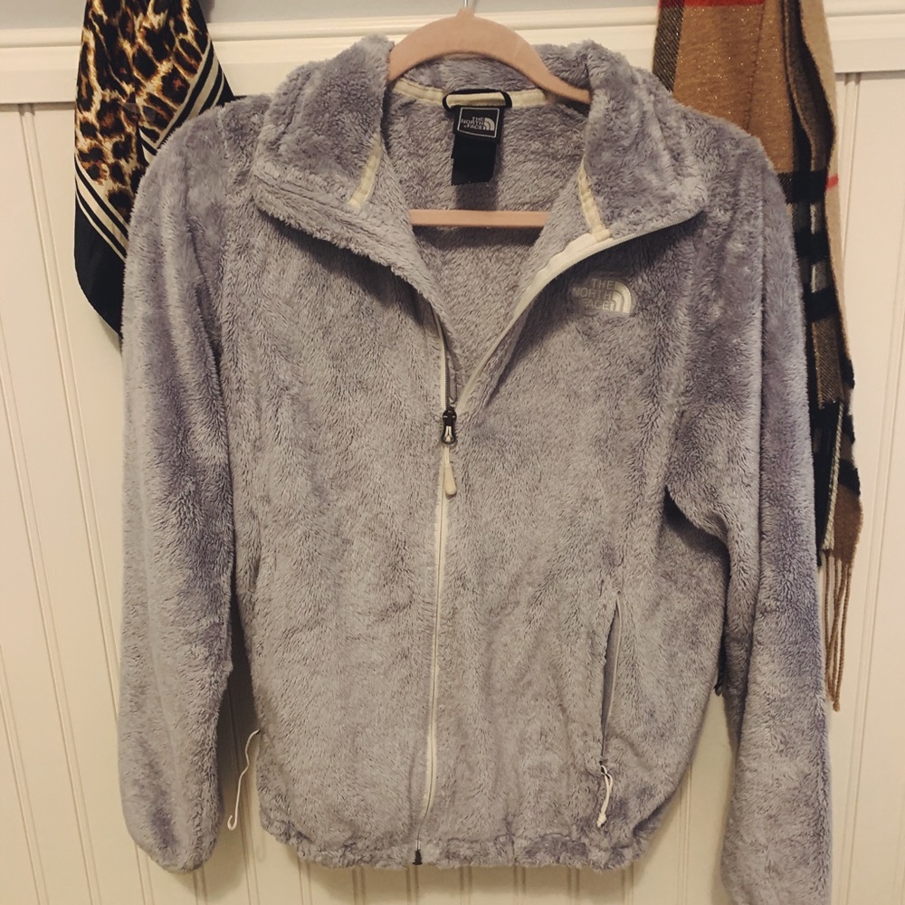 Grey North Face